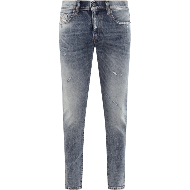 Diesel Freizeithose Heren D-Strukt Slim Fit Jeans blau