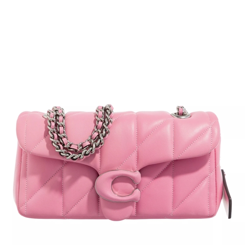 Coach Quilted Leather Covered C Tabby Shoulder Bag Vivid Pink Sac à bandoulière