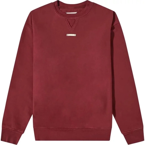 Maison Margiela  Maison Margiela Cotton Sweatshirt rot