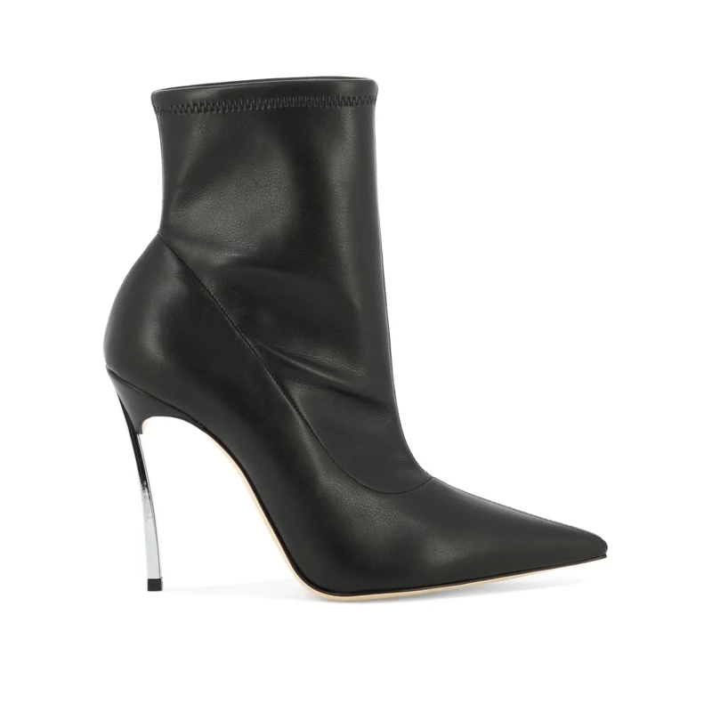 Casadei Laarzen "Blade Lab" Ankle Boots Black