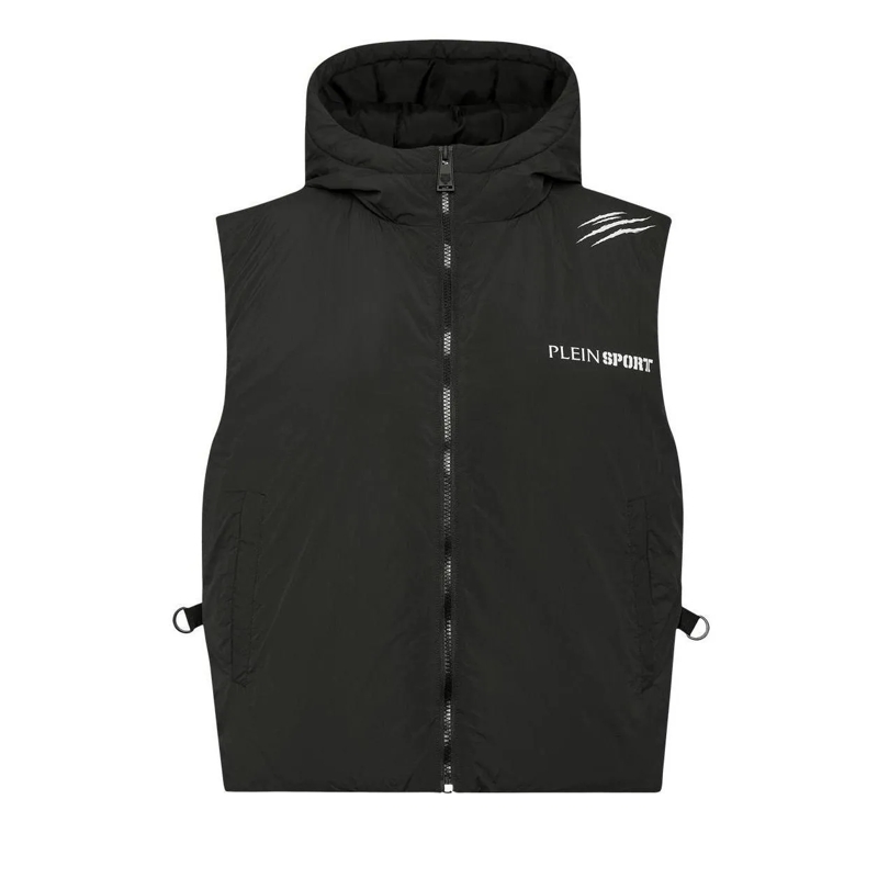 Plein Sport Übergangsjacke Outdoorjacke Scratch schwarz