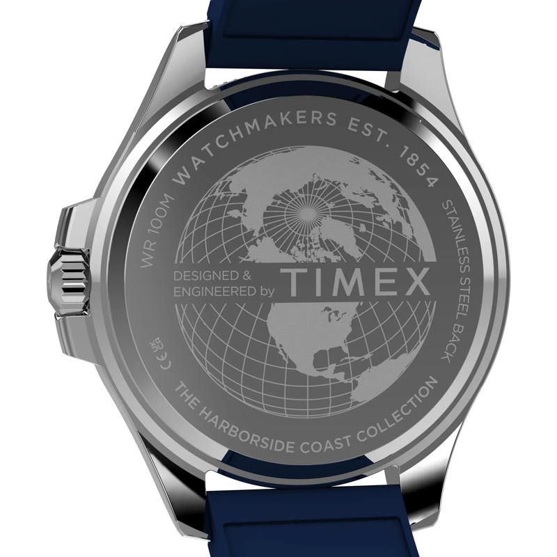 Timex Quarzuhr Quarz-Analoguhr Harborside Coast Multifunction blau(Image 4)