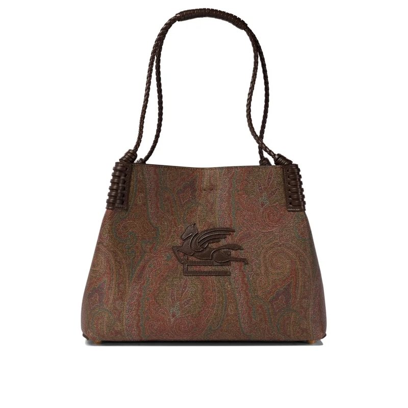 Etro Draagtas "Libra" Tote Bag Brown