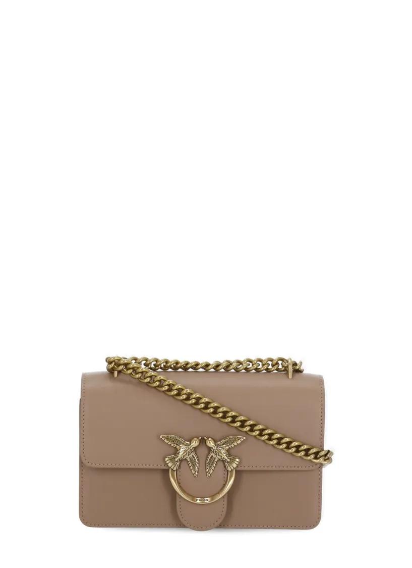 Pinko Shopper - Love One Simply Mini Bag - Gr. unisize - in Braun - für Damen