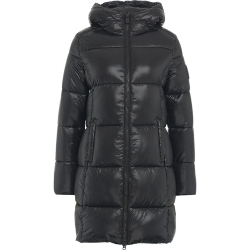 Save the Duck Overgangsjas Long eco down jacket 'Ines' schwarz