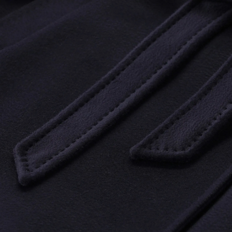 WEEKEND Max Mara Mantel Mantel Resina aus Schurwolle dunkelblau(Image 3)