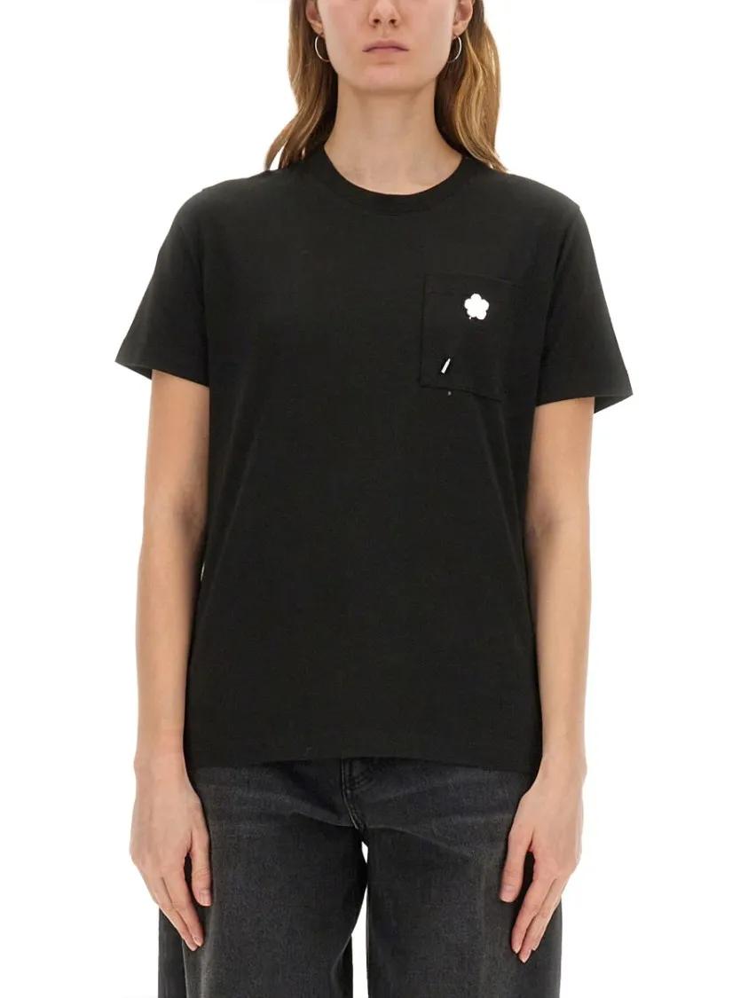 Thumbnail - Kenzo - "Boke Flower Pin" T-Shirt - Größe XS - schwarz