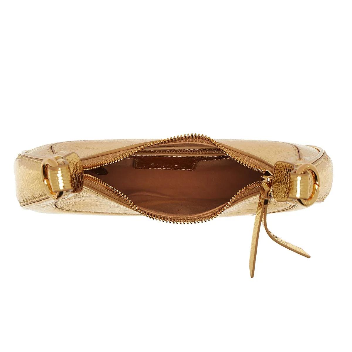 pinko Hobo bags Brioche Hobo Mini in geel