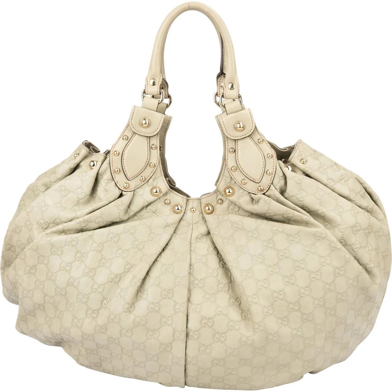 Gucci Crossbody Bags - Gucci Leather GG Monogram Pelham Handbag - Gr. unisize - in Grün - für Damen