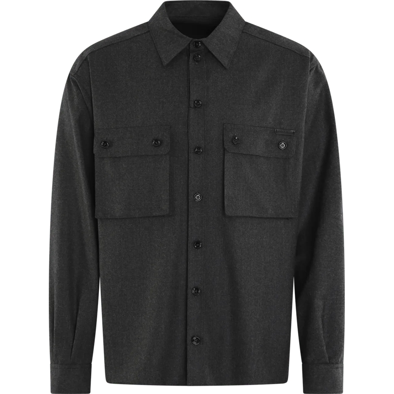 Dolce&Gabbana Legeres Oberteil Heren Dolce & Gabbana Shirt grau