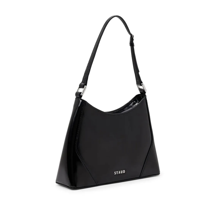 Staud Black Leather Bag Black Crossbody Bag