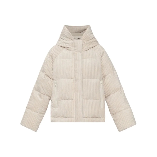 Golden Goose Übergangsjacke Beige Hooded Down Jacket Neutrals