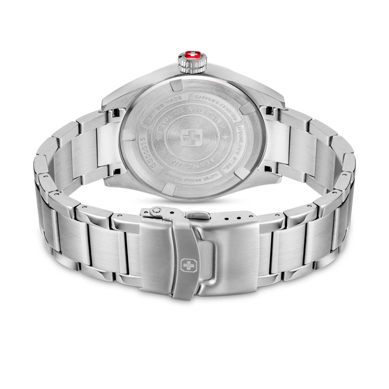 Swiss Military Hanowa Quarzuhr Quarzuhr Greyhound silber(Image 3)