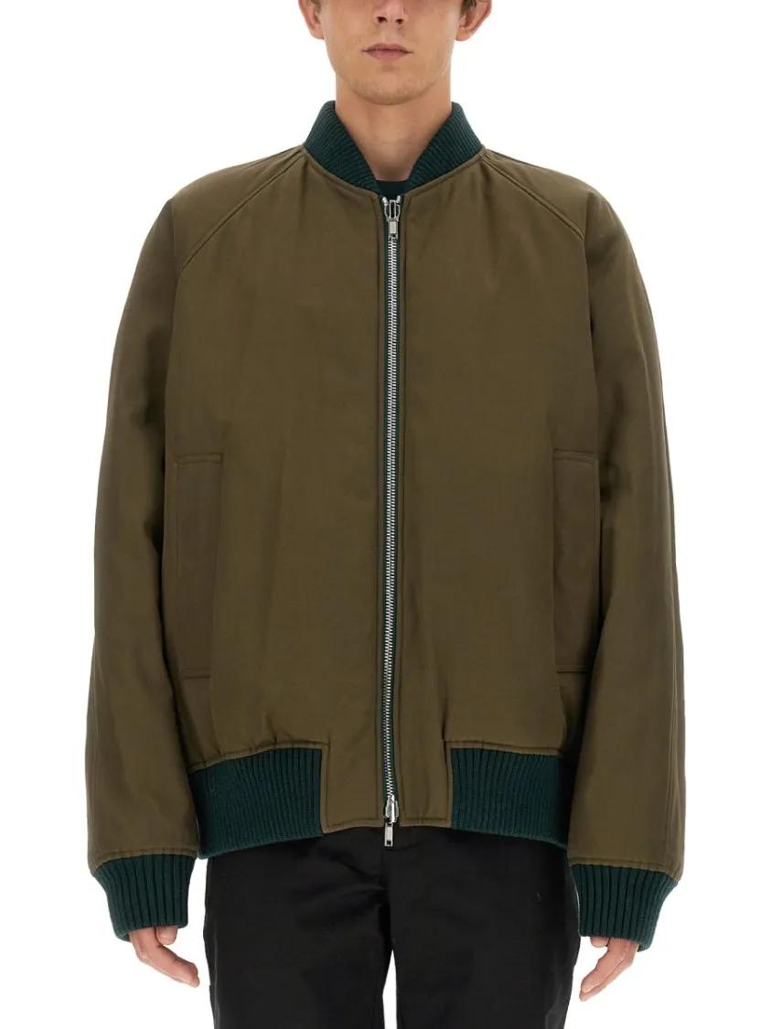 Thumbnail - Burberry - Reversible Bomber Jacket - Größe L - gray