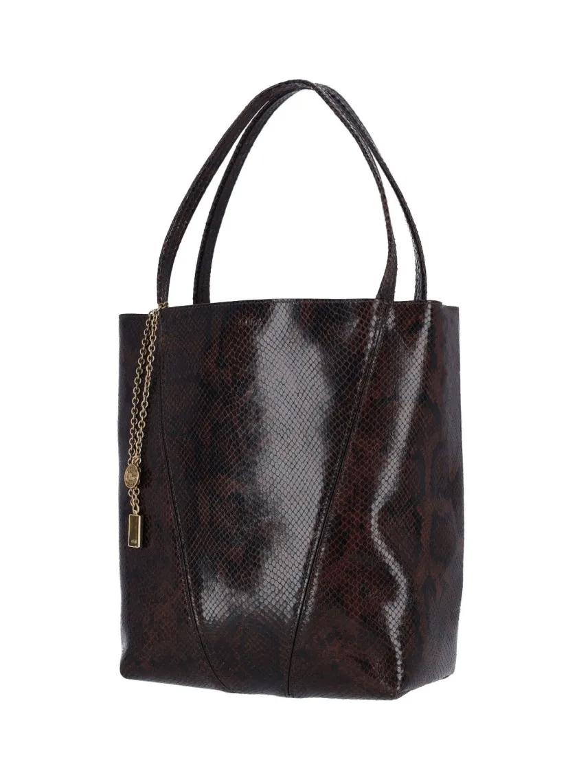 Chloé Shoppers & Totes "Spin" Tote Bag – Brown in bruin