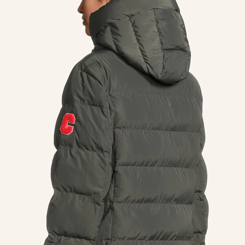 No1 Como Wintermantel Steppmantel ZUERS khaki(Image 4)