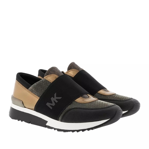 MICHAEL Michael Kors Mk Trainer Black/Bronze scarpa da ginnastica bassa