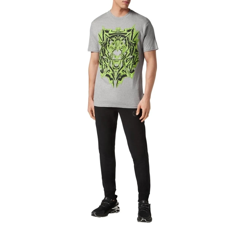Plein Sport T-Shirt T-Shirt Thunder Tiger grau(Image 3)