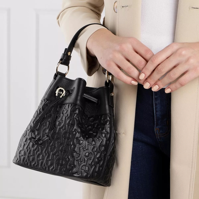 AIGNER Sac reporter Tara Handle Bag Black(Image 2)