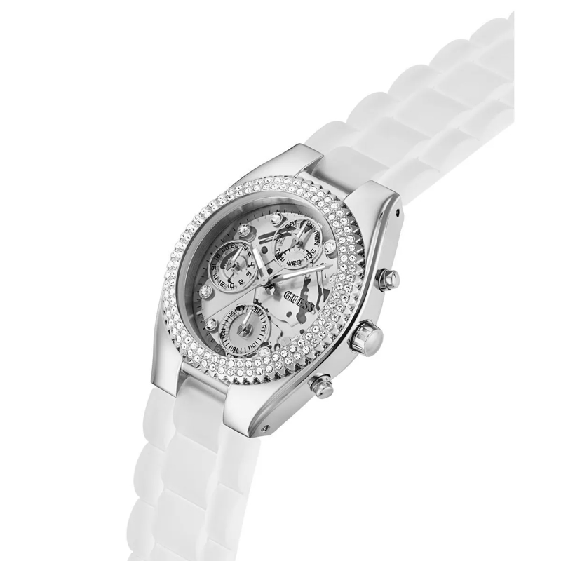 Guess Chronograph Quarz-Analoguhr Jelly weiss(Image 5)