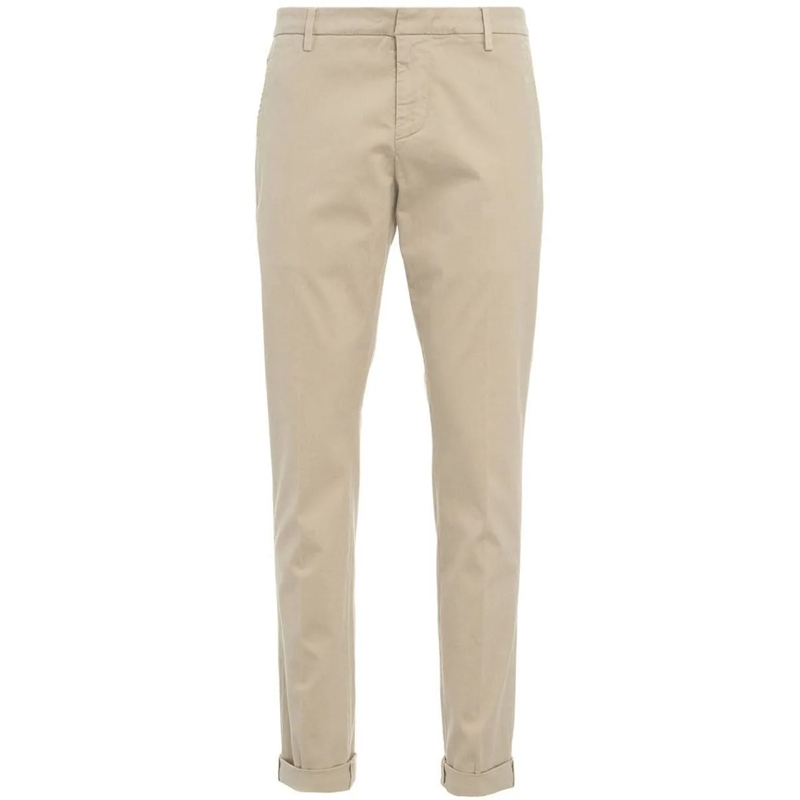 Dondup joggingbroek Slim fit pants 'Gaubert' beige