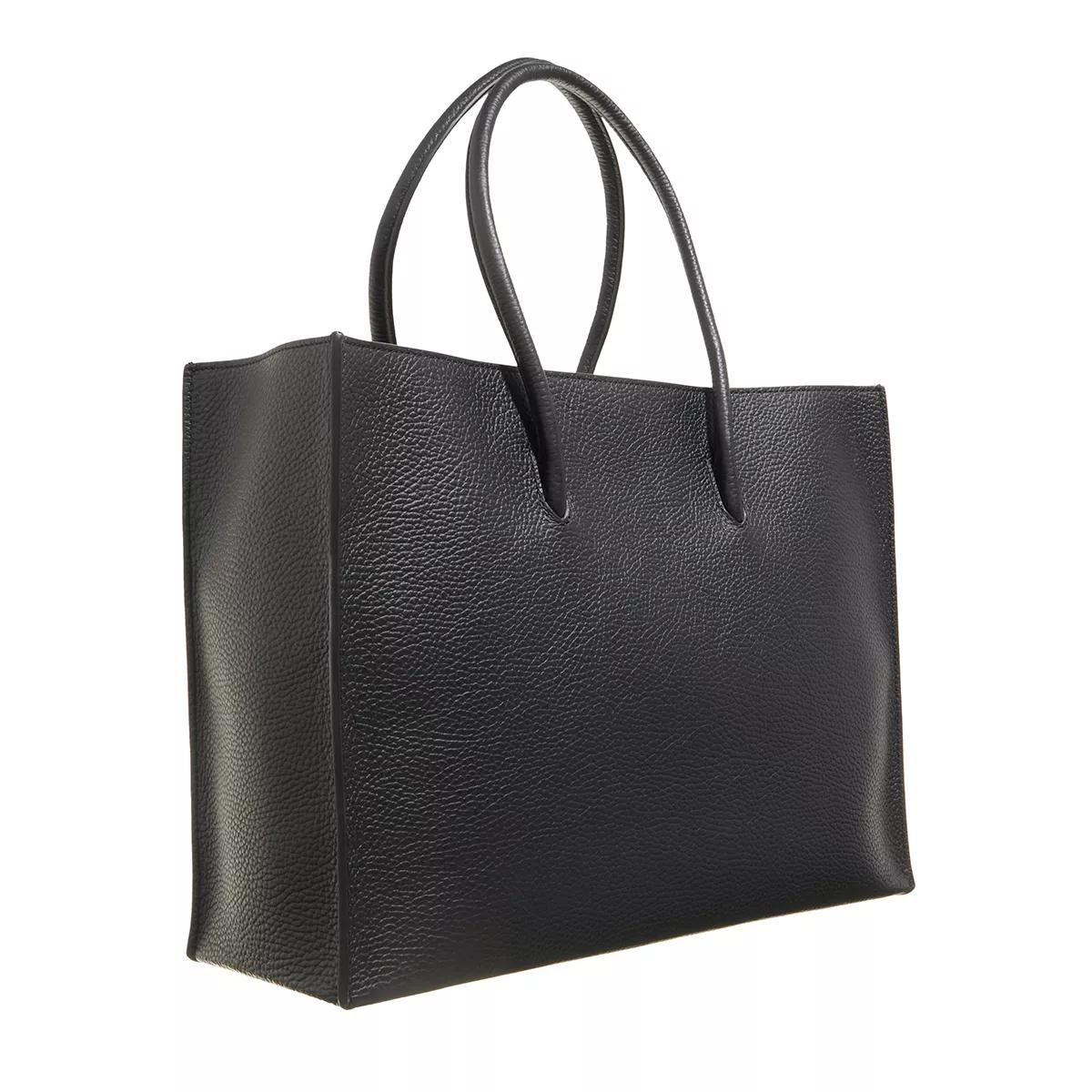 Coccinelle Myrtha Maxi Log Handbag Noir Tote