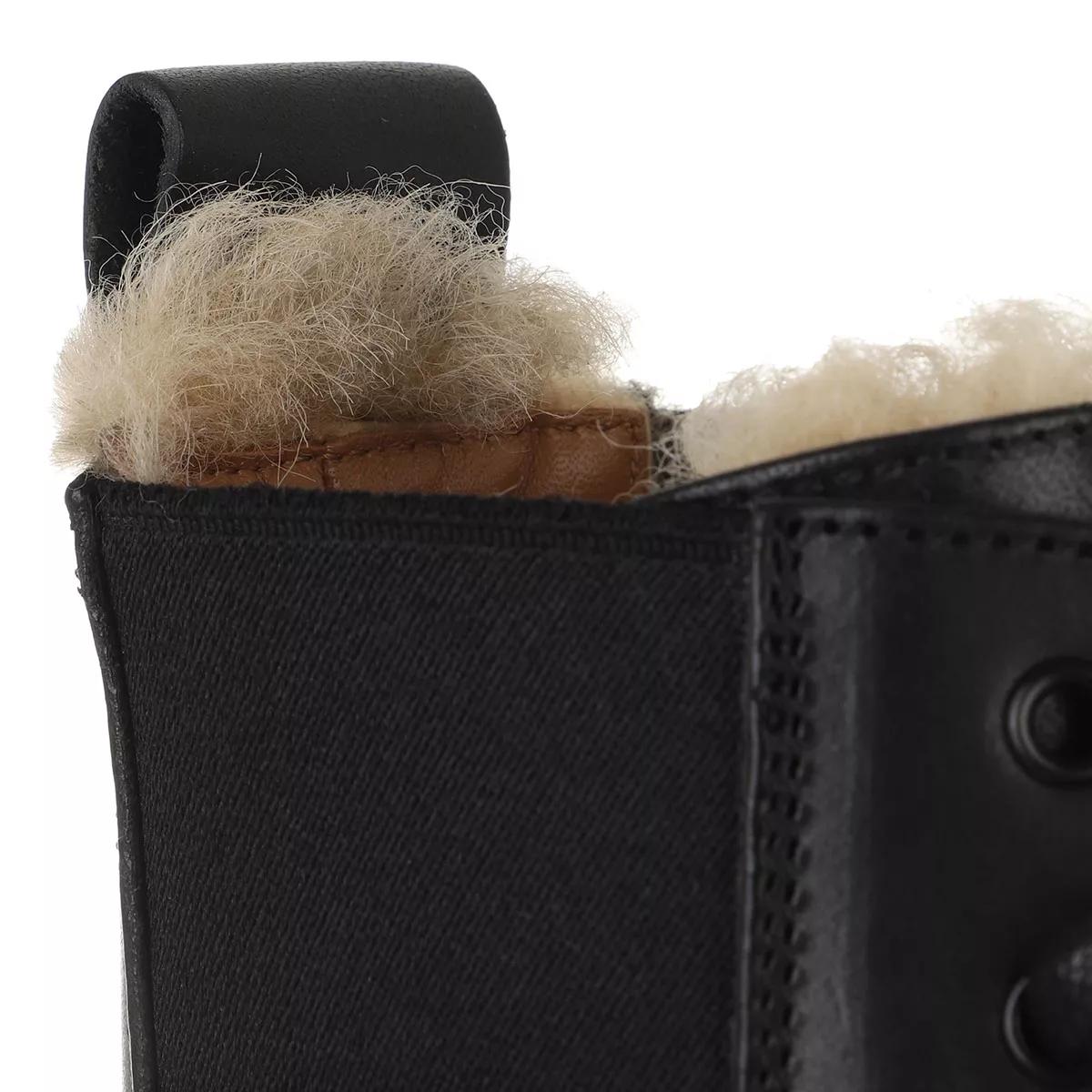 ATP Atelier Boots & laarzen Pesaro Black Vanilla Vacchetta Shearling in zwart