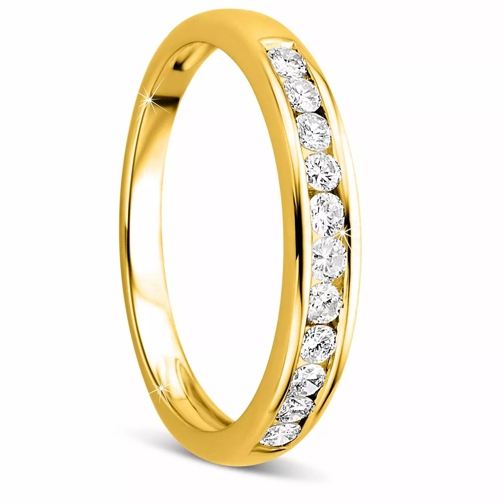 DIAMADA 0.33ct Diamond Eternity Ring  14KT Yellow Gold Diamantring