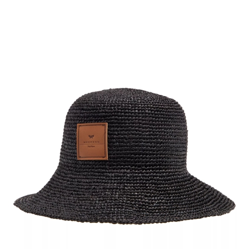 WEEKEND Max Mara Aquile Nero Straw Hat