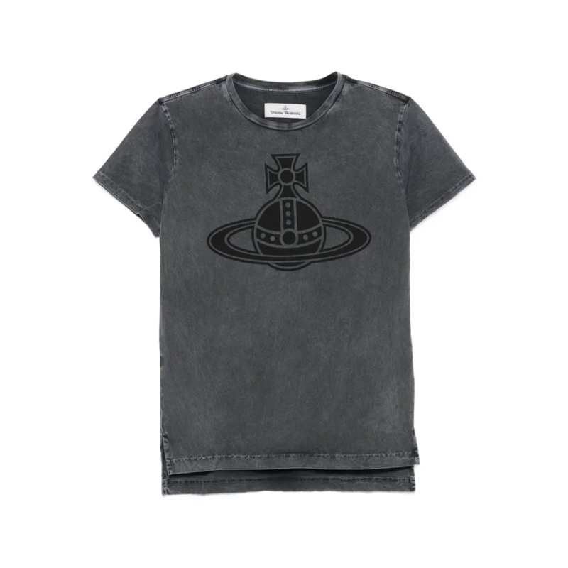 Vivienne Westwood T-shirt Short-Sleeve Graphic T-Shirt Grey