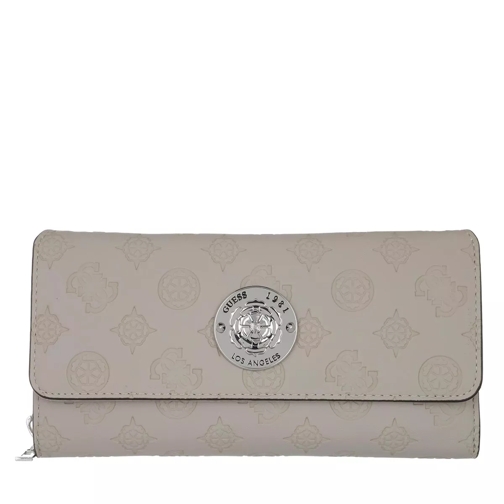 Guess Dayane Large Wallet Grey Clutch