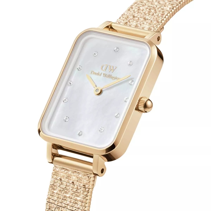 Daniel Wellington Dw Quadro Lumine Mop G GOLD Quartz Watch