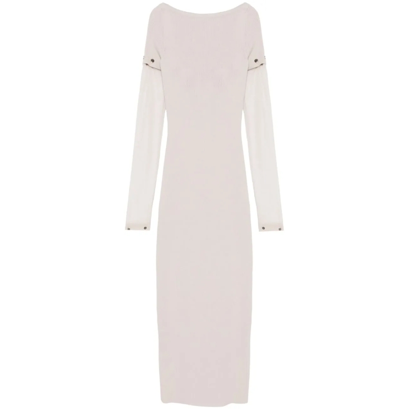 Sportmax Robe longue Dresses Dove Grey grau
