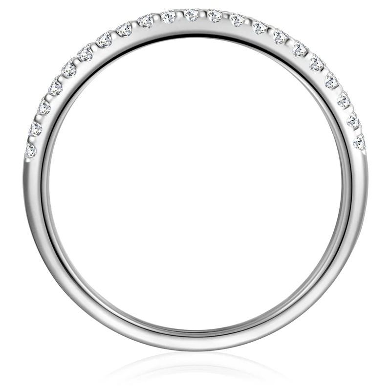 Trilani Ring Sterling Silber Ring Zirkonia silber(Image 3)