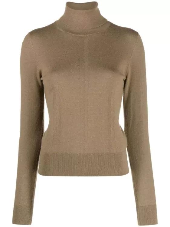 Joseph - Roll-Neck Cashmere-Blend Knitwear Jumper - Größe M - brown