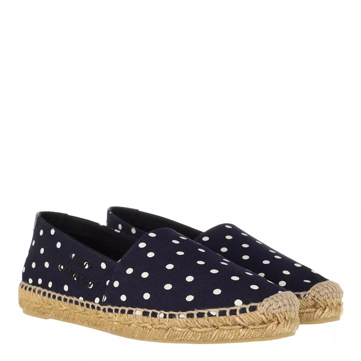 Saint Laurent Espadrilles - Logo Espadrilles - Gr. 38 (EU) - in Blau - für Damen