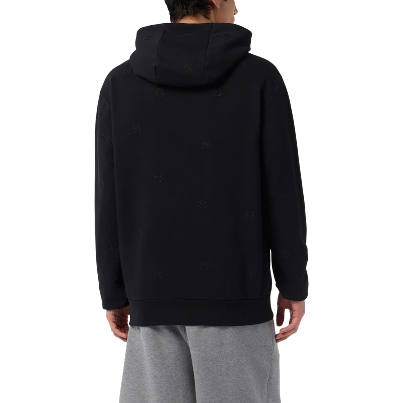 Philipp Plein Jogginghose Tracksuit Joggers Monogram Embroidery schwarz(Image 2)
