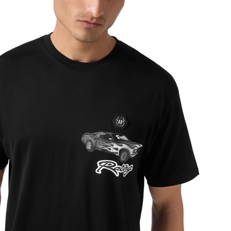 Philipp Plein T-Shirt T-Shirt Racing schwarz(Image 4)