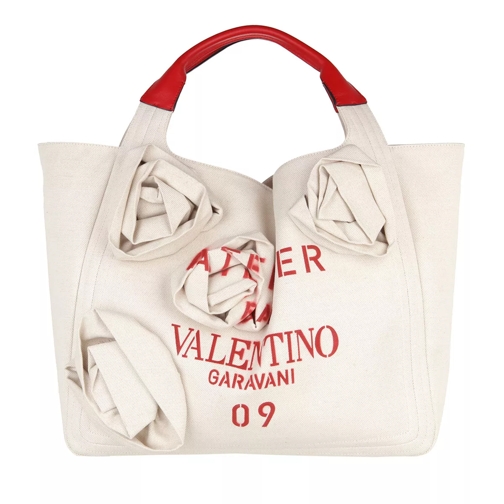 Valentino Garavani Atelier 09 Rose Blossom Edition Tote Bag Leather Fourre-tout