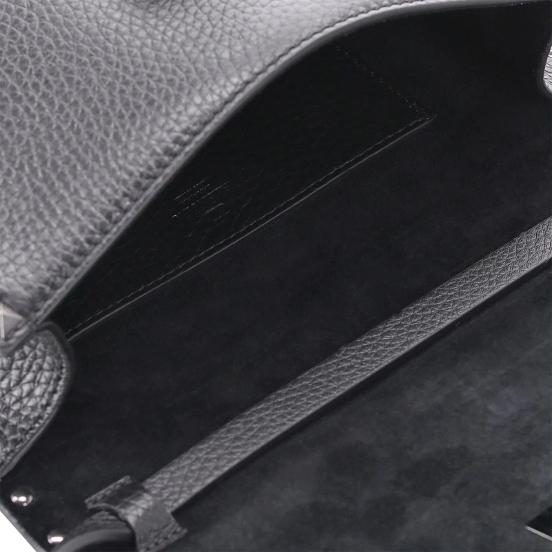 Valentino Garavani Crossbody Bag Tasche aus Leder schwarz(Image 5)