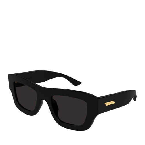 Bottega Veneta Sonnenbrille BV1357S-001 Black-Black-Grey