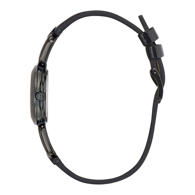 Furla Quarzuhr Quarz-Analoguhr Furla Arco Chain schwarz(Image 2)