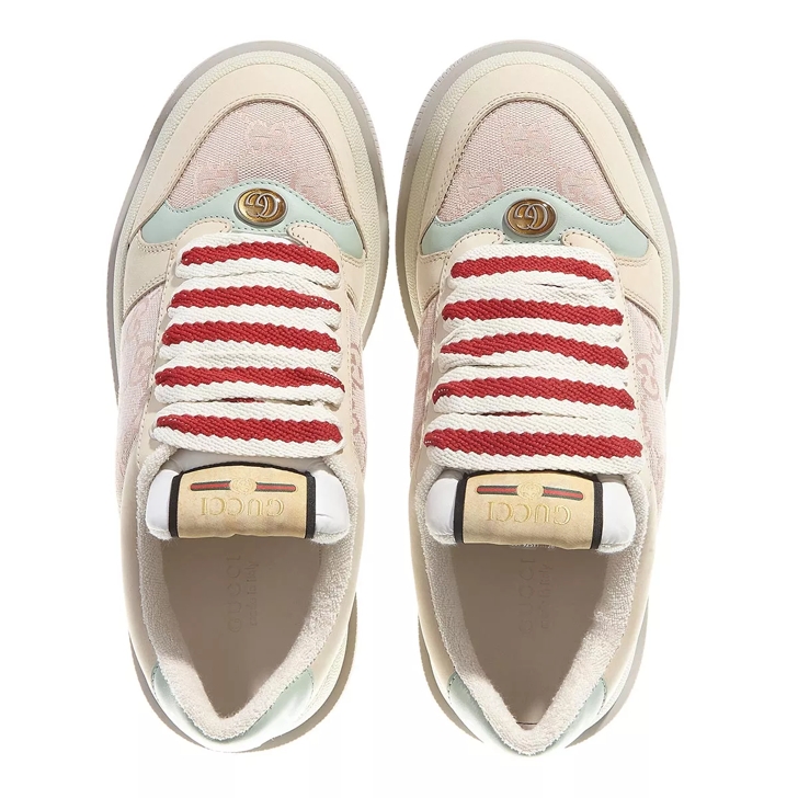 Gucci white canvas on sale shoes