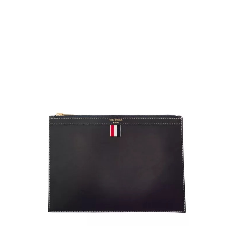 Thom Browne Porte-monnaie Small Document Holder Blue