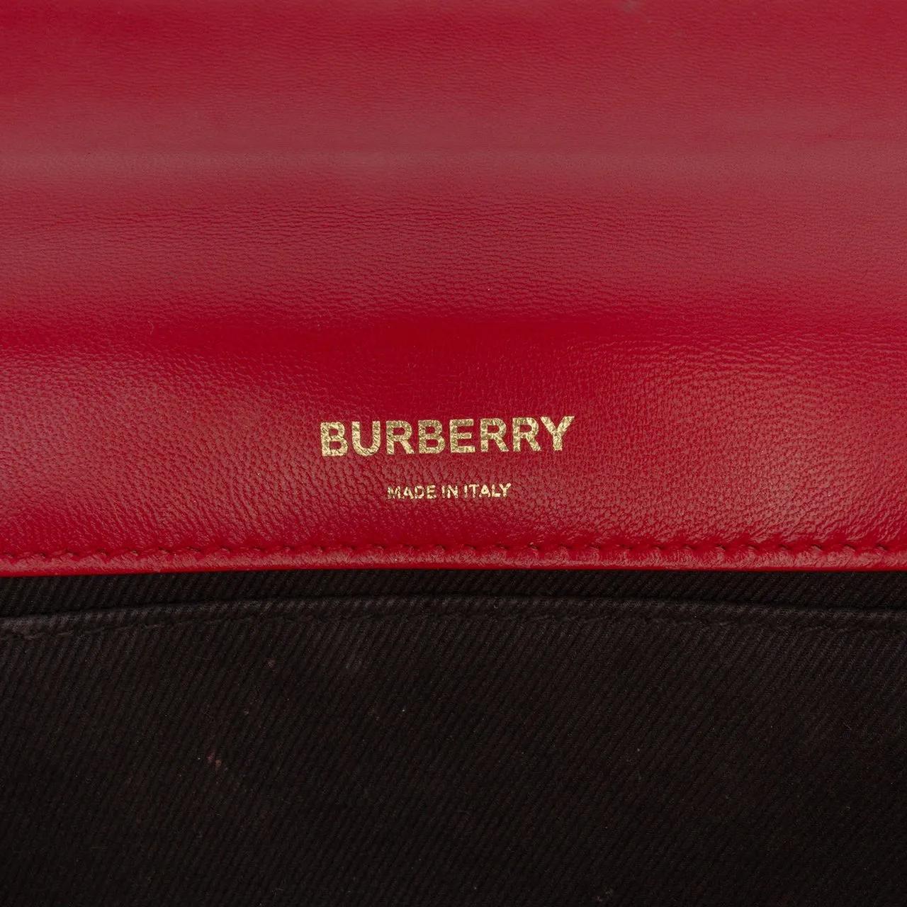 Thumbnail - Burberry Hobo Bags - Small Quilted Lambskin Lola Crossbody - Gr. unisize - in Rot - für Damen