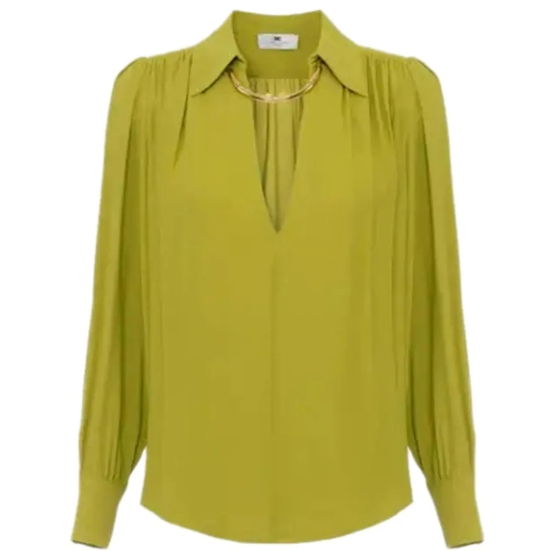 Elisabetta Franchi Chemisier Shirts Green grün