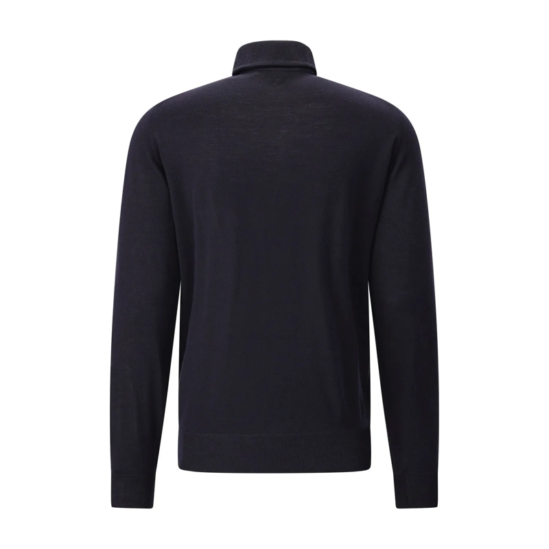 Lardini Poloshirt Poloshirt aus Wolle blau(Image 2)