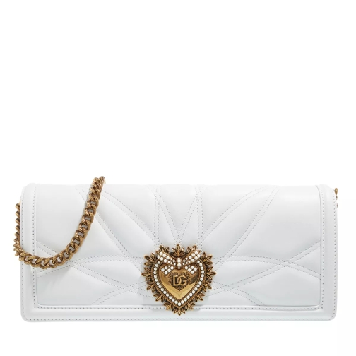 Dolce&Gabbana Shoulderbag with Logo White Crossbody Bag