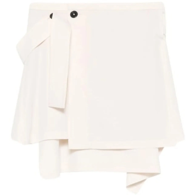 Vivienne Westwood Jupe midi Meghan Kilt White weiß
