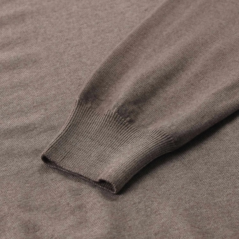 Gran Sasso Pullover Pullover mit V-Ausschnitt braun(Image 3)